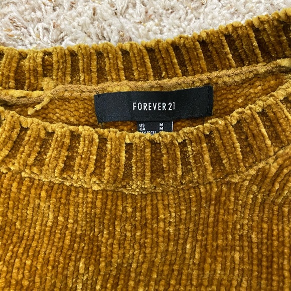 Mustard forever 21 sweater - Picture 3 of 3